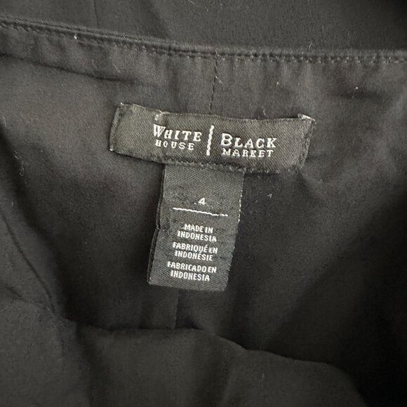 White House Black Market Classic Black Pencil Skirt - Picture 5 of 7